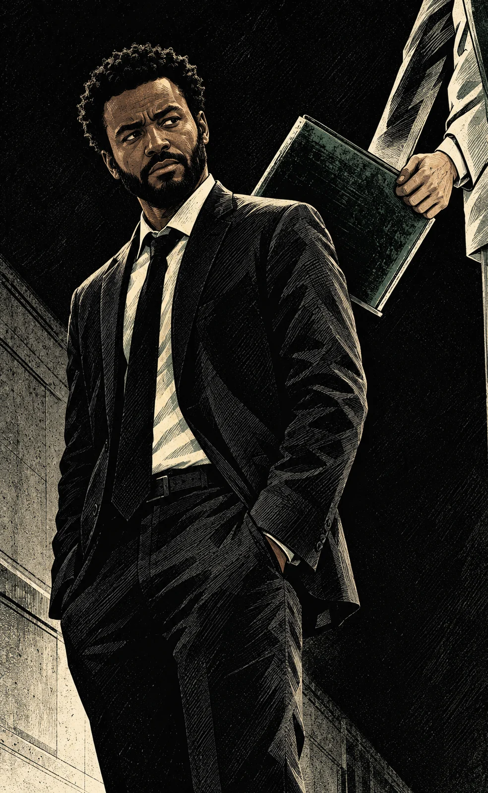 Illustrated scene from The Lies People Tell