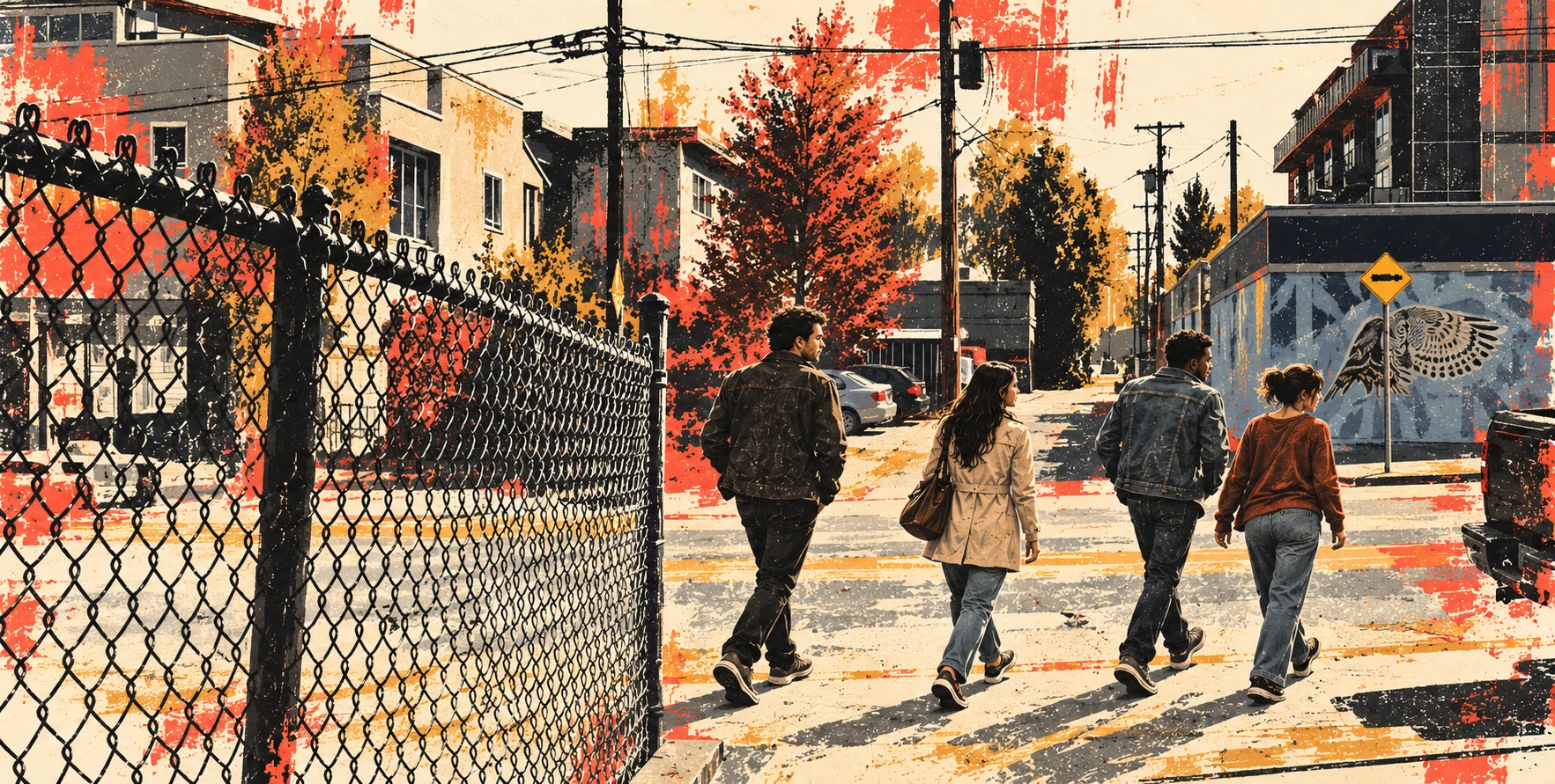 Illustrated scene from The Gateways