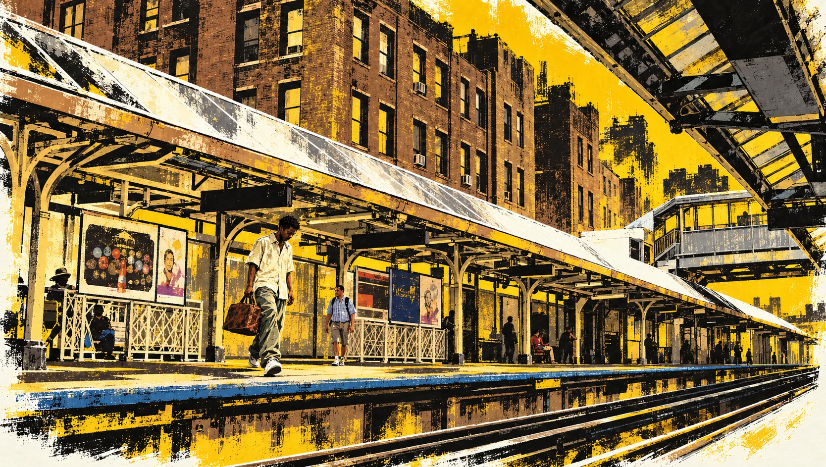 Illustrated scene from Some Of Us Refuse