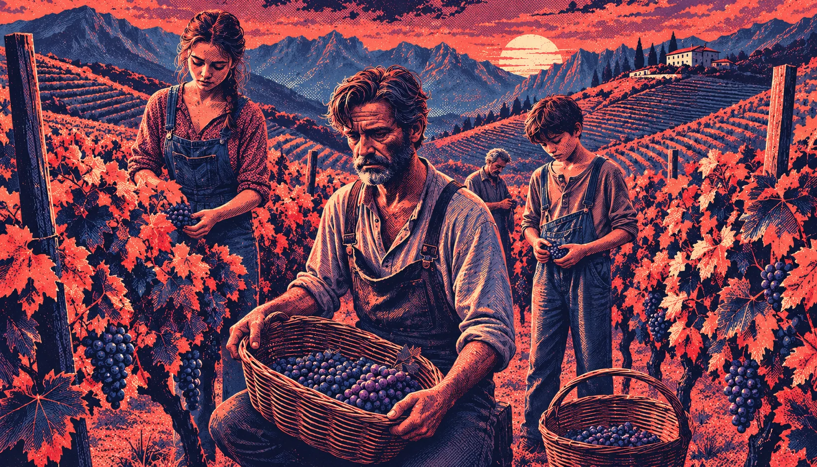 Illustrated scene from All Lives Are Final